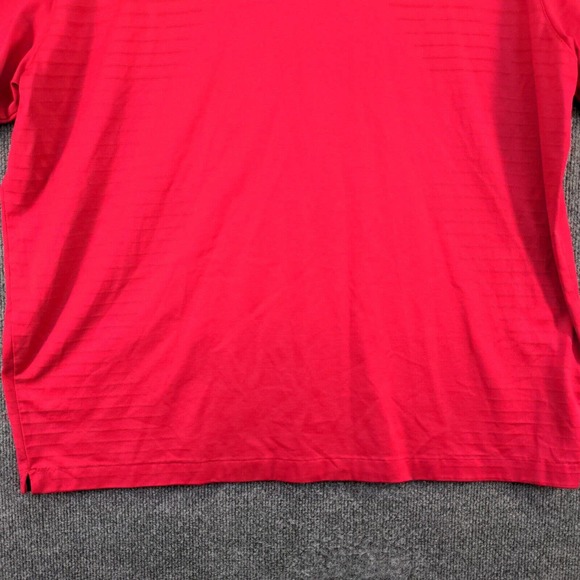 Tiger Woods Dri-Fit Men's US Open Pebble Beach Polo Shirt Red XXL Short Sleeve - Picture 8 of 14